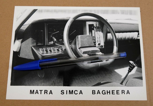 Matra simca bagheera photo - simca,