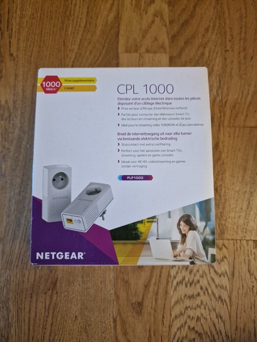 Netgear plp1000 kit 2 - kit, cpl