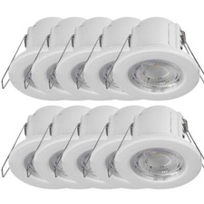 20X 5W Fire Rated LED Dimmable Down light Spot lights IP65 white WarmWhite 3000k