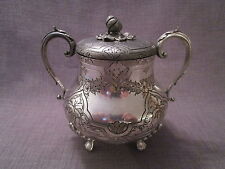 Sucrier ancien en métal