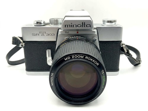 Minolta srt 303 argent - srt,