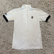 Women’s Small White Kingsland Short Sleeve Horseback Riding Show Shirt