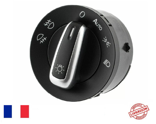Bouton phare voiture