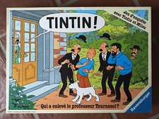 HERGÉ - TINTIN: WHO KIDNAPPED THE SUNFLOWER PROFESSOR Game - Ravensburger 1987