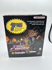 Time Crisis plus Guncon (Sony PlayStation 1) Tested Working Condition! W/Gun!!