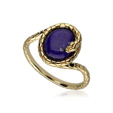 Bague En Serpent En Lapis