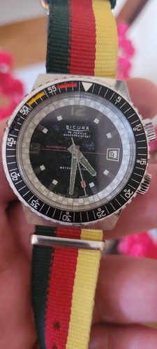 Montre plongée vintage - montre, sicura