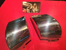 82 Vintage 1982 Yamaha XJ650 Maxim Chrome Air Box Covers Panels Guards OEM