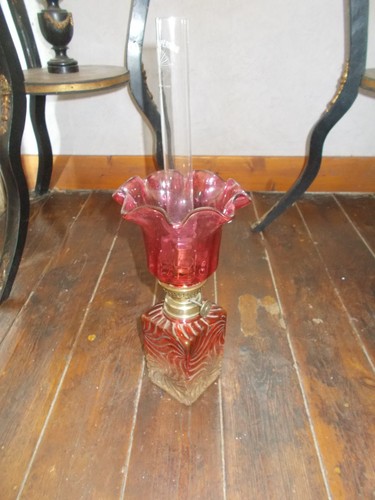 Lampe petrole cristal baccarat - cristal,