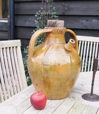 A Fabulous French  Jar Cruche Provencal Pottery Gargoulette 