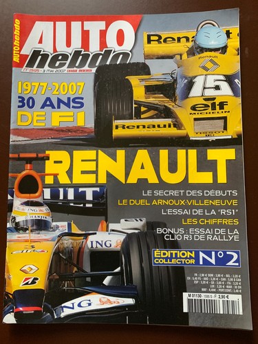 Auto hebdo 1595 du - auto, n°1595