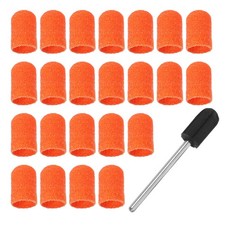  Lot de 30 bandes abrasives pour ponceuse à ongles : limes à ongles avec tige de