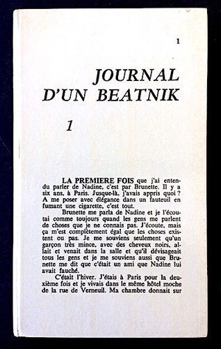 Journal beatnik ingolf - journal, d'un