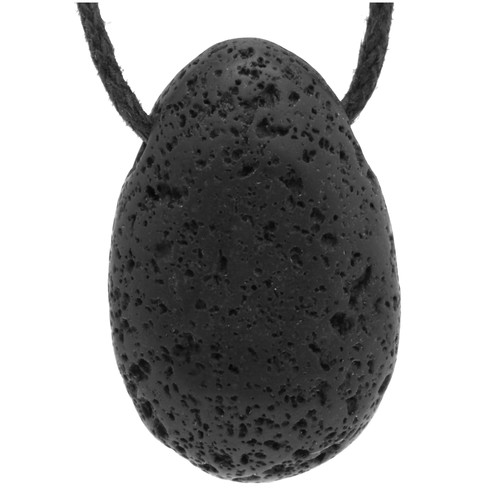 Pendentif pierre lave - pendentif, de