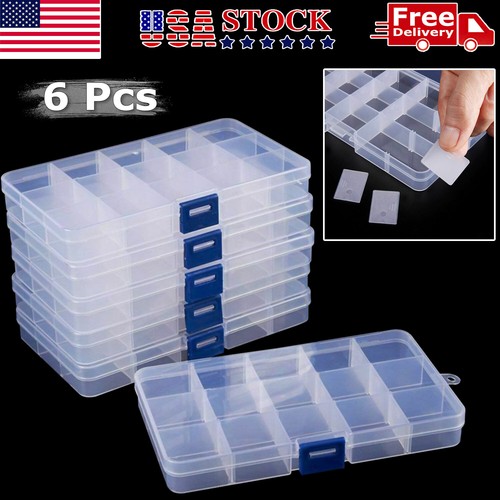 Pack clear jewelry box - 6,