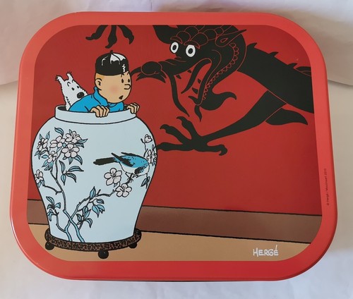 Tintin boîte métal - tintin,,
