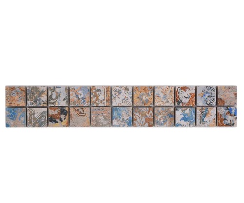 Bordure mosaïque vintage - mosaïque,