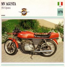 MV AGUSTA 350 S Ipotesi 1978 
