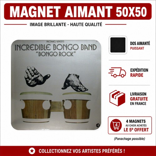 Magnet incredible bongo - magnet,