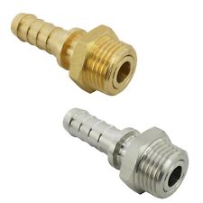 Buse de Tuyau Avec Tige Boulon Tournant, Roulements à Billes Laiton Inox 1/2 "