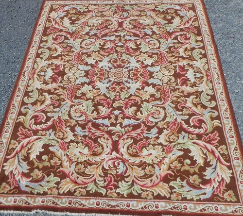 Tapis ancien laine - ancien,