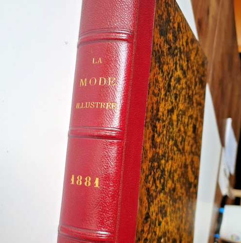 Mode illustrée année 1881 - la,