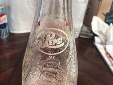 Rare 1950’s Pepsi Cola ACL Bottle With Four “A’s” Above The Neck Label