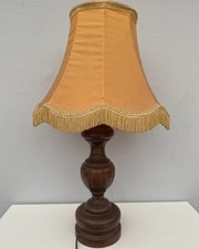 Grande Lampe Orange Vintage
