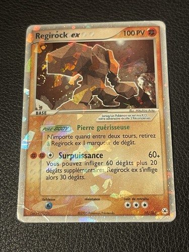 Carte pokémon regirock ex - :,