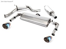 Milltek Installation Complète Abkat VW Golf 7 Gti Facelift 245PS Par 100mm Titan