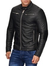 Redbridge Veste Homme en Cuir