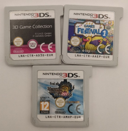 Lot jeux nintendo 3ds - lot,
