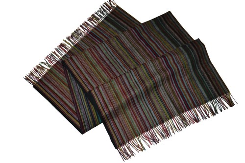 Plaid laine cashmere à - en, laine/cashmere