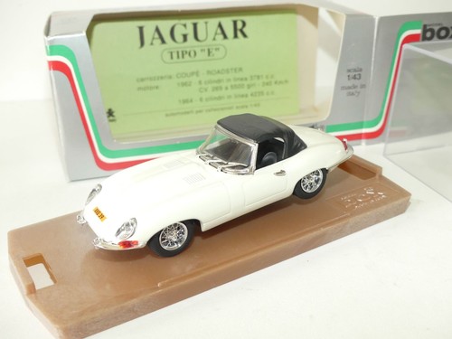 Jaguar type spyder - blanc, box