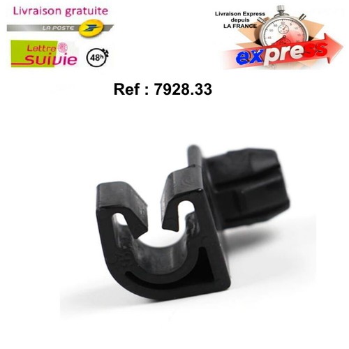 Fixation clip barre tringle - barre,
