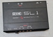 Rane Serato Scratch DJ Live SL1 Audio Interface FULL CDs, Vinyls and Manuals