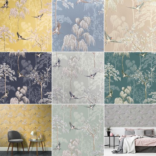 Papier peint arthouse jardin - peint,