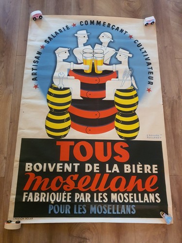 Ancienne affiche bière - affiche,