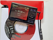 Creative Zen Black 8gb, Audio Player, Video, Radio, Photo, Audio Recorder.