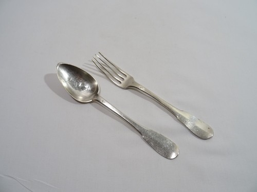 Ancien couvert cuillere - couvert, et