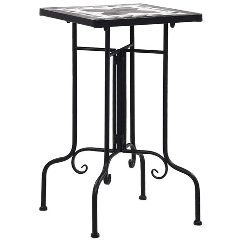 Table bistro mosaïque - table, de