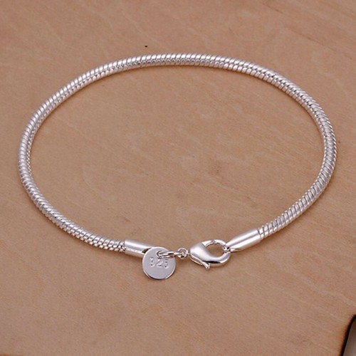 Bracelet plaq serpent - ,