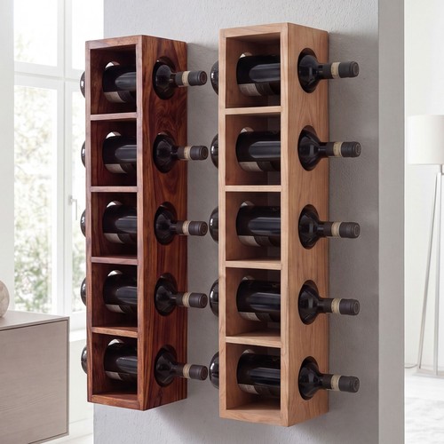Finebuy casier vin bois - casier,
