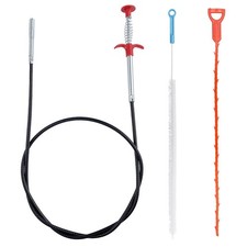 Lot de 3 Deboucheur Canalisation Furet Deboucheur Evier Professionnel Plomber...