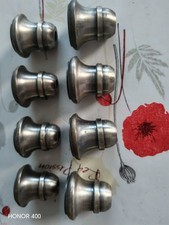 8 bobèche ancien chandelier