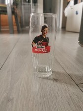 Jupiler Euro 2016 All in Red JAN VERTONGHEN BELGIUM Collectible Beer Glasses