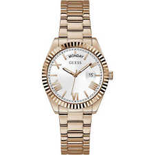 Montre Femme GUESS LUNA GW0308L3 Acier Gold Rose Blanc