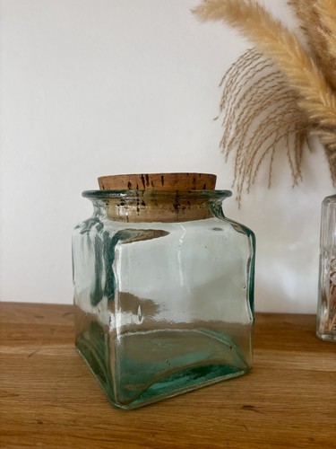 Vintage grand bocal verre - vintage, en