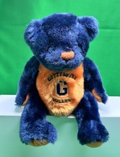 Gettysburg College Blue And Orange G Plush Soft Teddy Bear 11” Tall