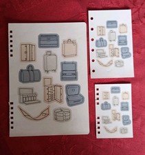 LOUIS VUITTON STICKERS x 3 -